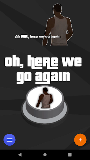 Android application Here we go again Meme Button screenshort