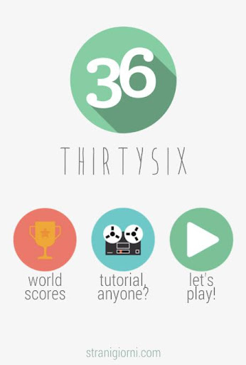 Android application ThirtySix screenshort