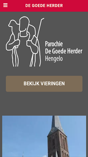 Android application De Goede Herder screenshort