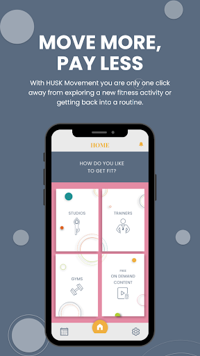 Android application HUSK Movement screenshort