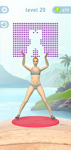 Matching Yoga 3D: Stretch & Poseのおすすめ画像4