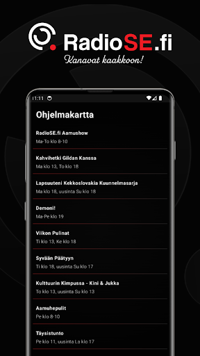 RadioSE Screen 2