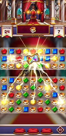 Game screenshot ロイヤルビューティー：ジュエルマッチ３ apk download