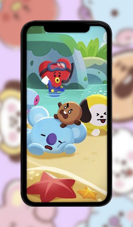 Cute BT21 Wallpaper Full HD Screen 2