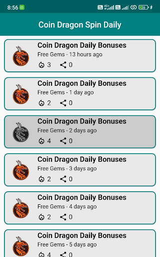 Coin Dragon Spin Daily