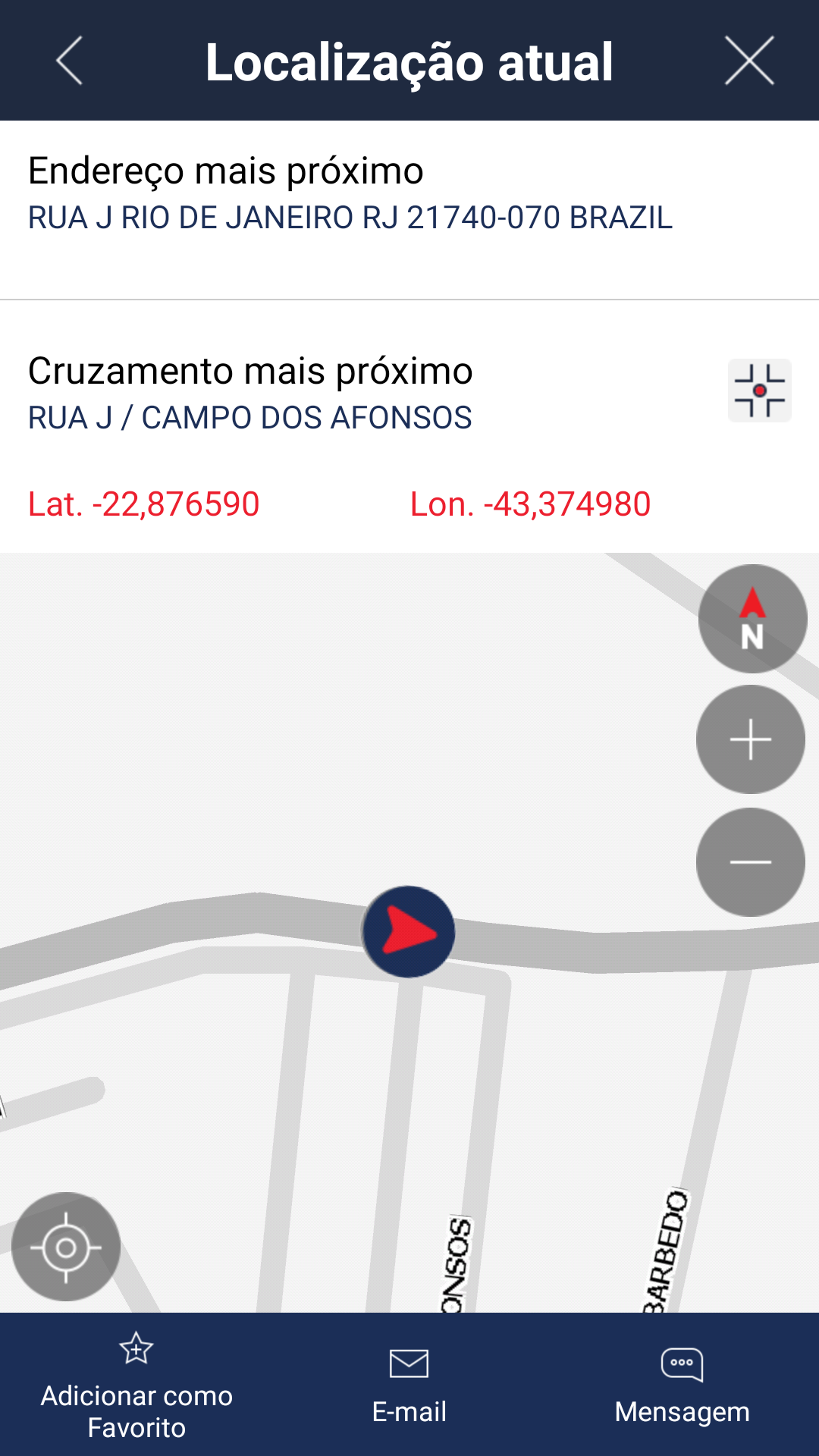 Android application BringGo Brazil screenshort