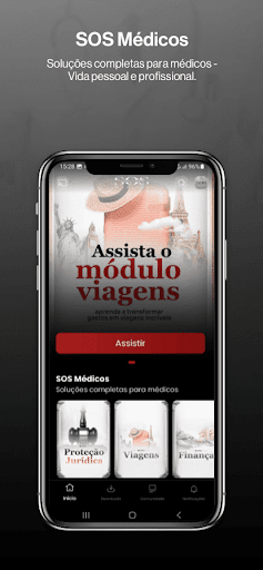 Android application SOS Médicos screenshort