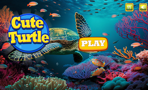 Cute Turtle Ocean Game