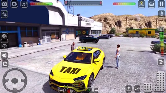 Simulator de jeux de taxi