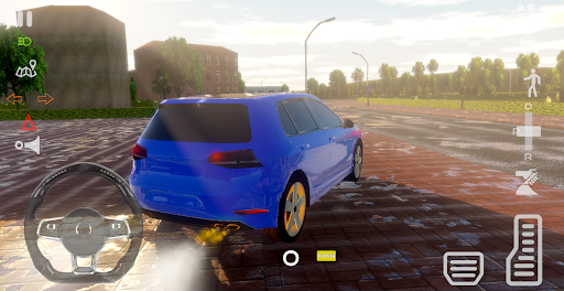 Android application Golf Sport Car Simulator 2024 screenshort