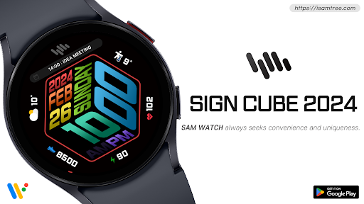 Android application SamWatch SIGN CUBE 2024 screenshort