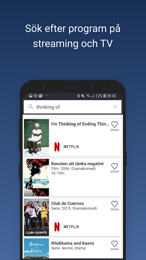 tv.nu - din guide till streaming & TV screenshots 4
