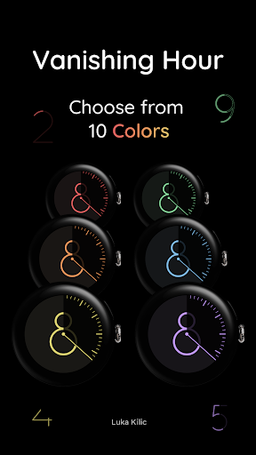 Vanishing Hour - Watch Face screenshot 3