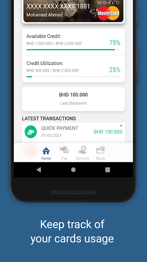 CrediMax Screen 2