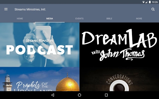 Screenshot of Streams Ministries, Intl.