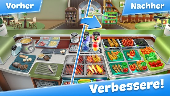 Cooking Fever: สกรีนช็อตของสกินร้านอาหาร