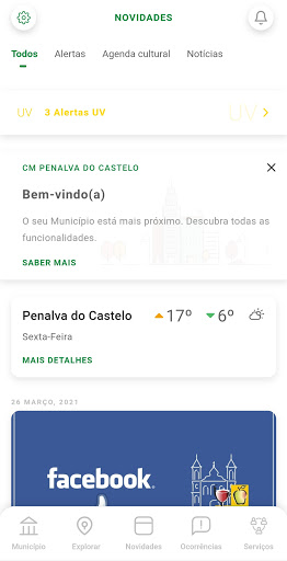 Android application Conhecer Penalva screenshort