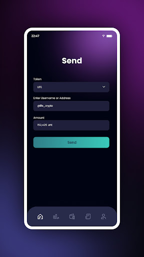 Android application Life - The DeFi Wallet screenshort
