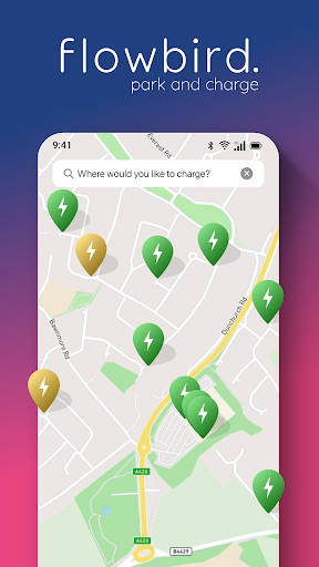 Android application Flowbird Park & Charge screenshort