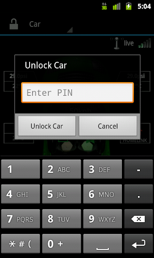 Open Vehicle Monitoring System Screen 3