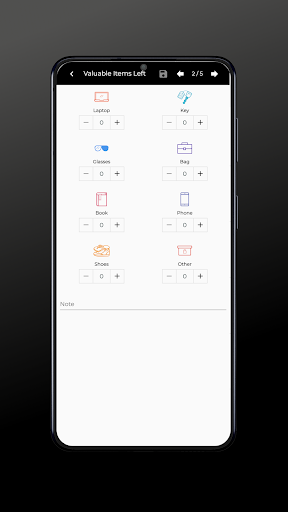 Gateway Vehicle Inspection App Screen 3