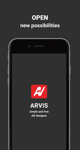 Android application ARVIS – AR and QR Scanner screenshort