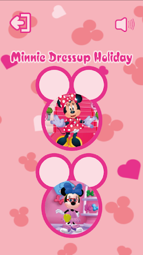 Minni Dressup Holiday Screen 2