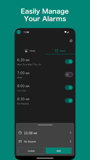Earphone Alarm Screen 3