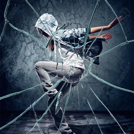 Broken Glass Photo Editor logo