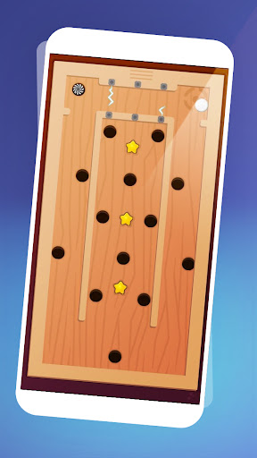 Android application Wooden box labyrinth puzzle screenshort