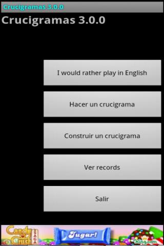 Android application Scholar cool crosswords screenshort