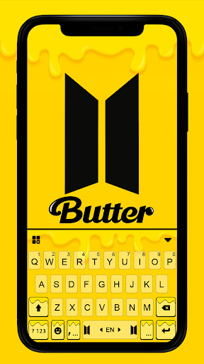 Android application Kpop Crew Butter Theme screenshort