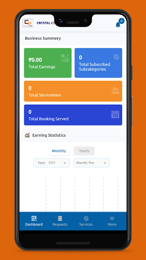 Crystal Clear Pro Provider App Screen 3