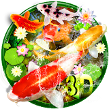 Thème de poissons 3D Koi icon