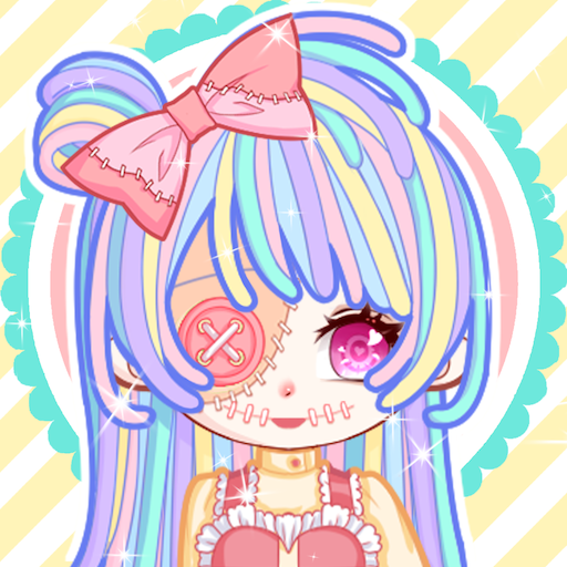 Pastel Monster Doll Dress Up: Magical Pastel Doll 