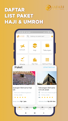 Android application Safari Marta Mulia screenshort