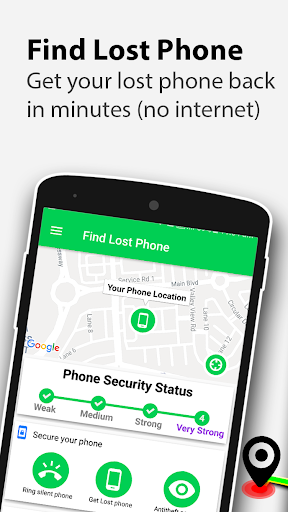 Android application Number Locator - Live Mobile screenshort