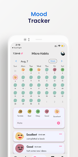 Screenshot of Micro Habits: Self-Improvement