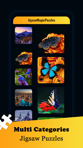 Android application Jigsaw Puzzles Offline Screw screenshort