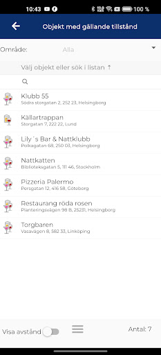 Alkoholkontroll Screen 2