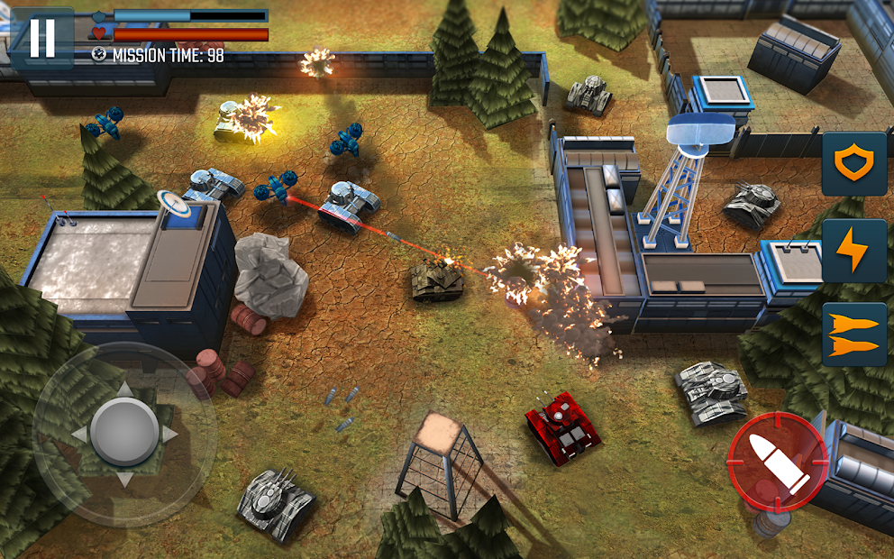 Screenshot 17 Tank Battle Heroes: World War android