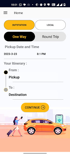 Fast Ride User Screen 2