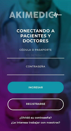 Android application Akimedic screenshort
