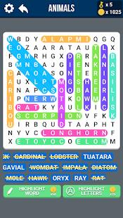 Word Search: Free word finder 1.0.1 APK screenshots 1