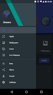 Omoro - Icon Pack Captura de tela