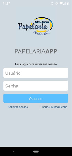 Android application Papelaria Alto Jacuí screenshort