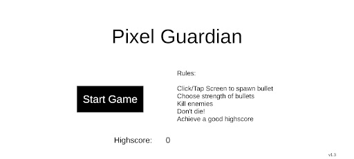 Android application Pixel Guardian screenshort