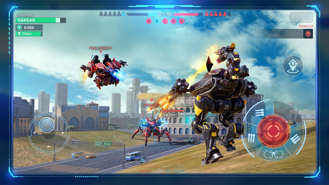 War Robots Multiplayer Battles banner