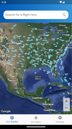 Screenshot of Flight Tracker & Flight Radar