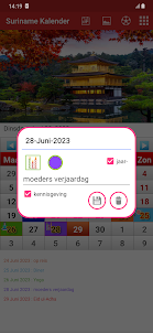 Suriname Kalender